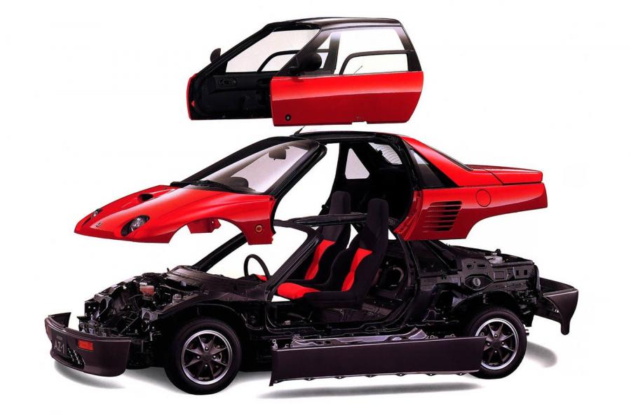  Autozam AZ-1 (PG6SA) 1992 года  (фото 11 из 19)